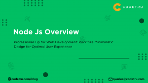 Node JS overview