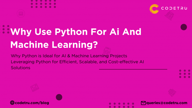 why use python for ai and ml