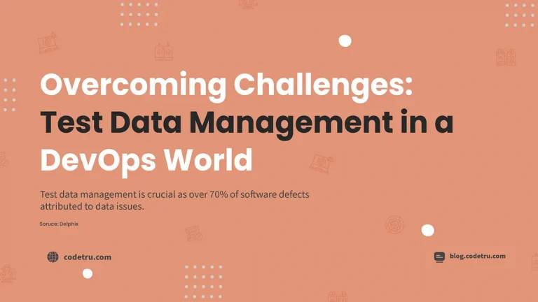 test data management challenges devops