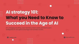 ai strategy 101