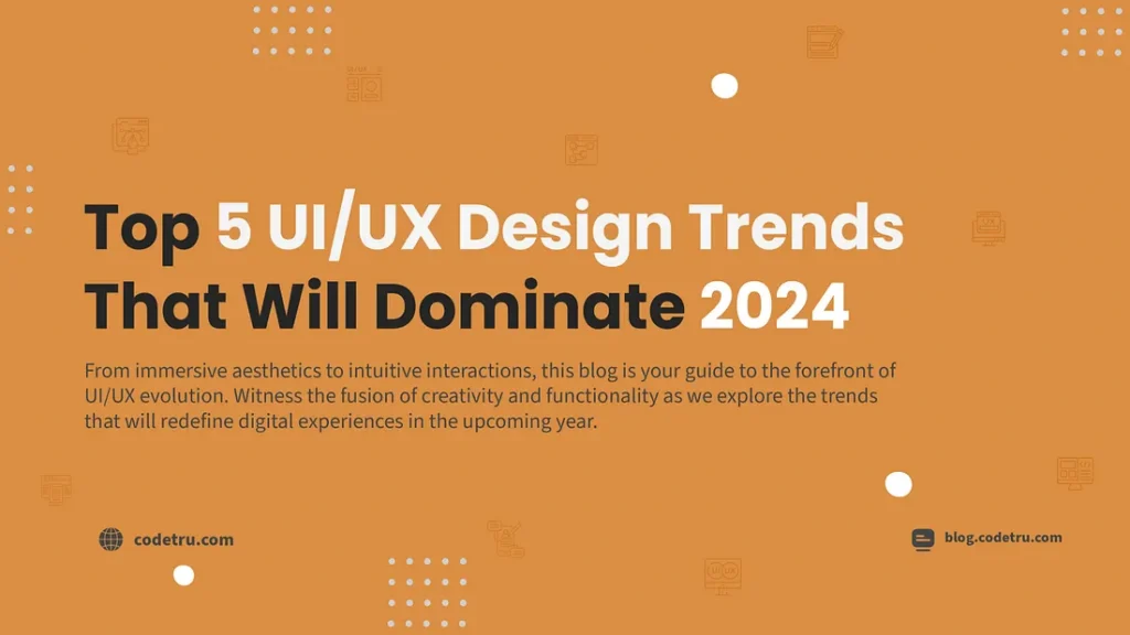 top 5 uiux design trends