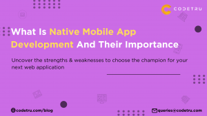 all about native mobile app development