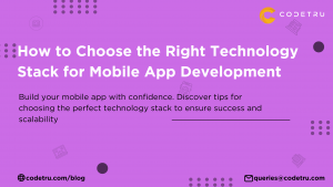 right tech stack for mobile app