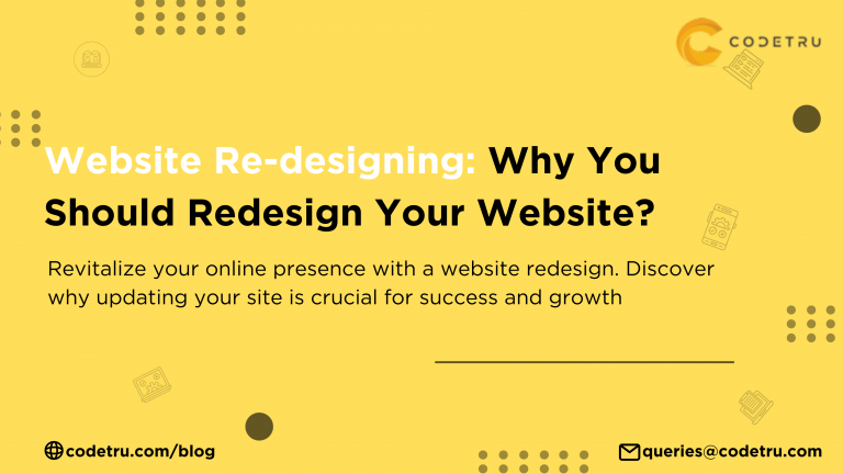 why you should redesign your website